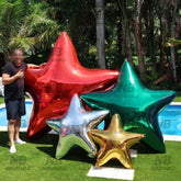 Giant Inflatable PVC Mirror Ball Star Balloons for Christmas Party Decoration Shiny Big Shiny Mirror for Parties